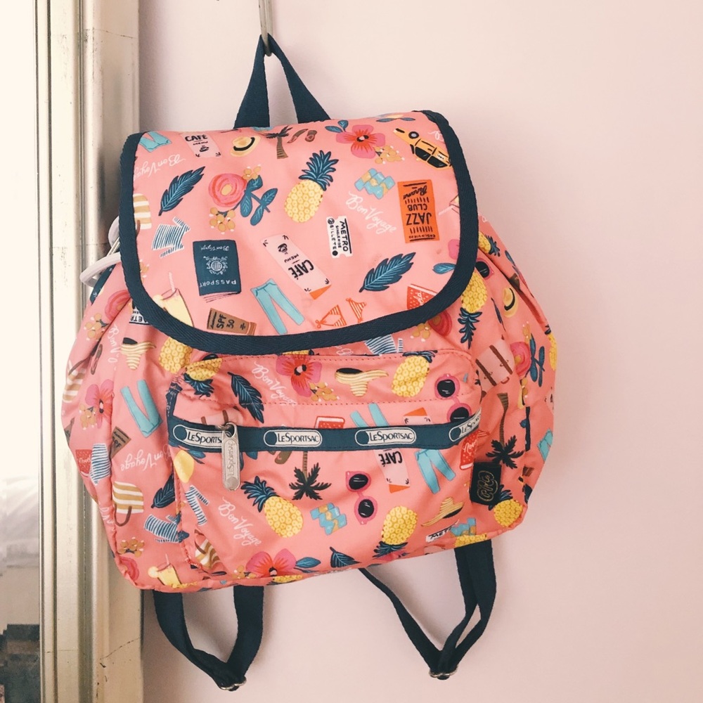 LeSportsac x Rifle Paper Co. mini backpack